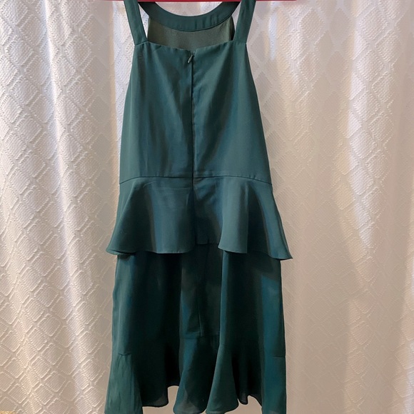Green mini dress size M - Picture 4 of 4